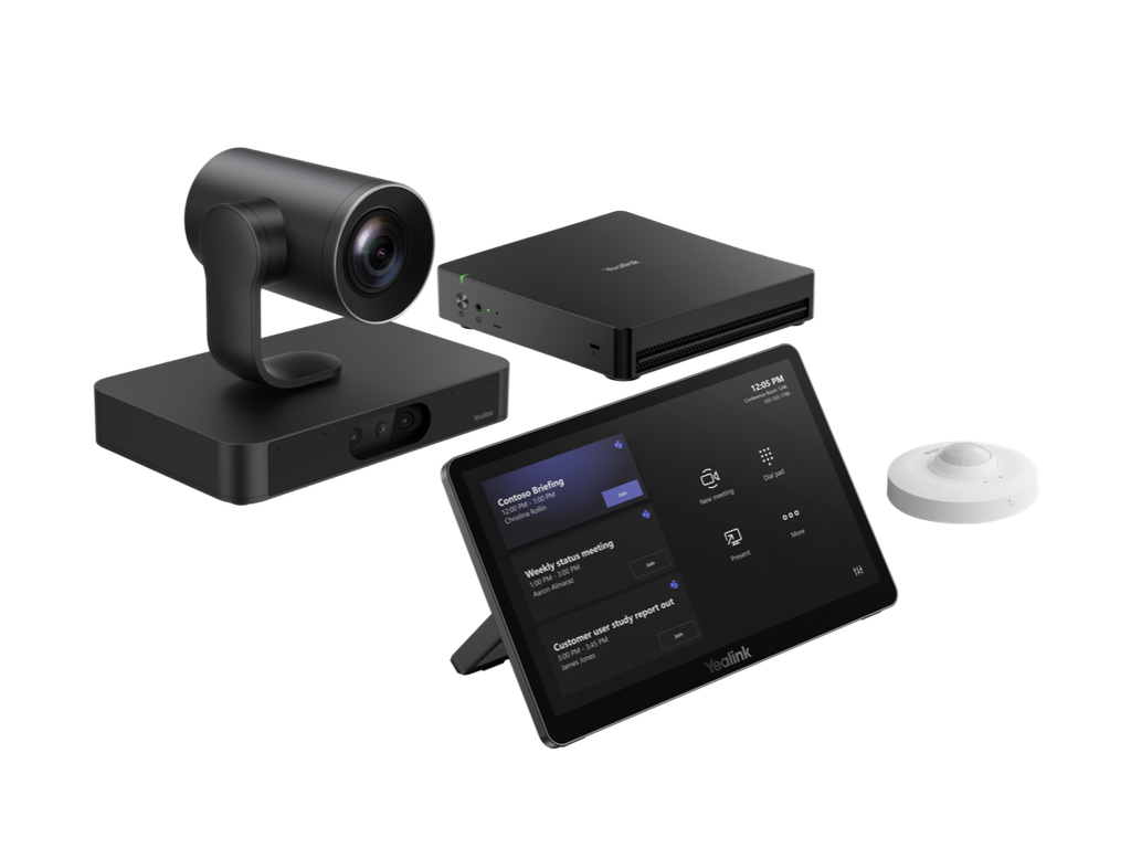 Yealink MVC S80-C5U Microsoft Teams Rooms Kit with MCore 4, MTouch Plus, SmartVision 80 and RoomSensor