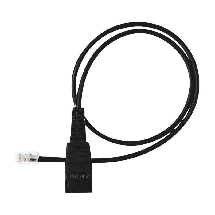 Yealink QD-RJ9 Quick Disconnect to RJ9 Cord for YHS34, YHS34 Lite and YHS36 Headsets