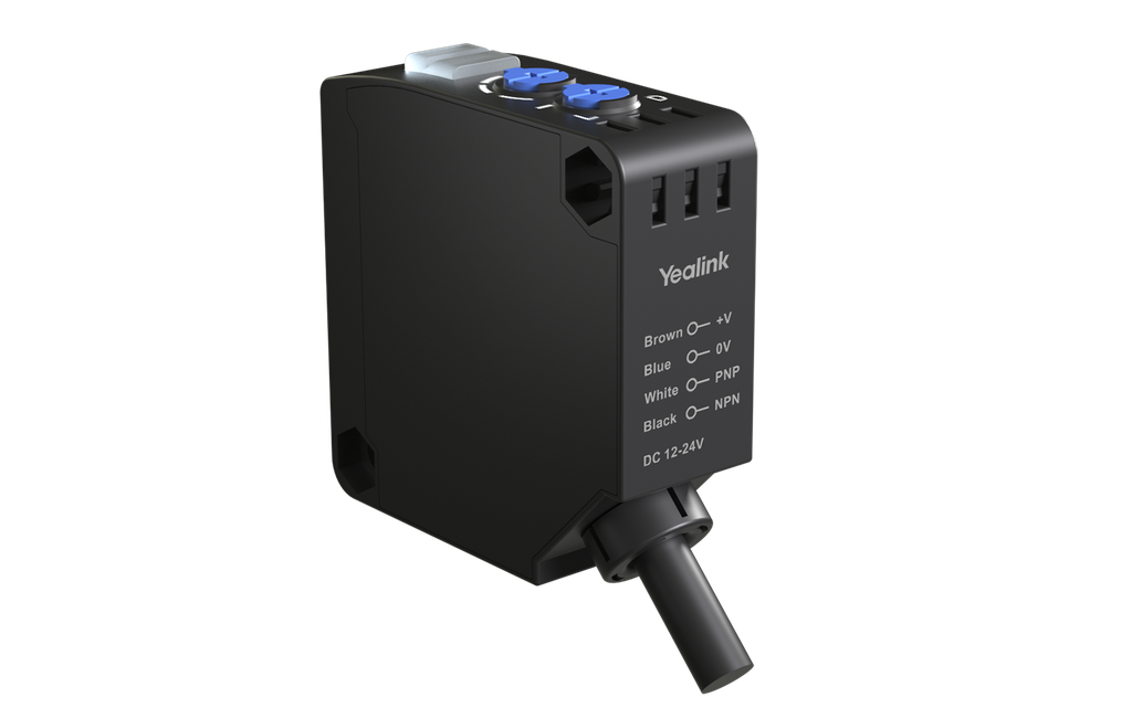 Yealink YPS20 Partition Sensor for Divisible Meeting Rooms, Infrared, 1.5 m Range, 10 m Cable, GPIO, Works with AP08 and Room Controller