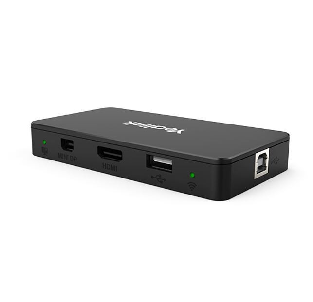 Yealink MShare Content Sharing Box for MVC and ZVC Rooms, 1080p30 HDMI and Mini-DP Wired Sharing, Built-in Wi-Fi AP for WPP20