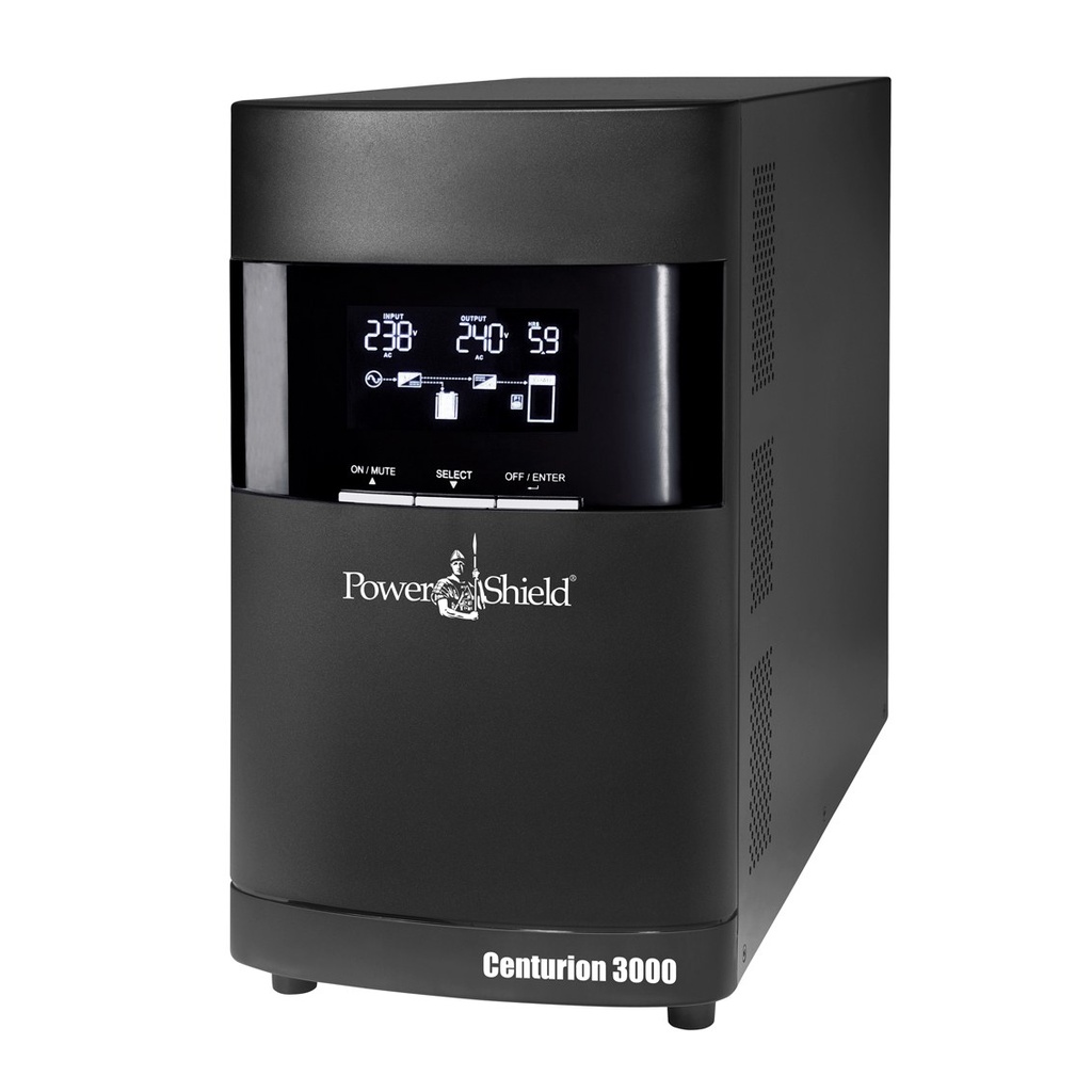 PowerShield Centurion 3000VA Online UPS, 2700W, Tower