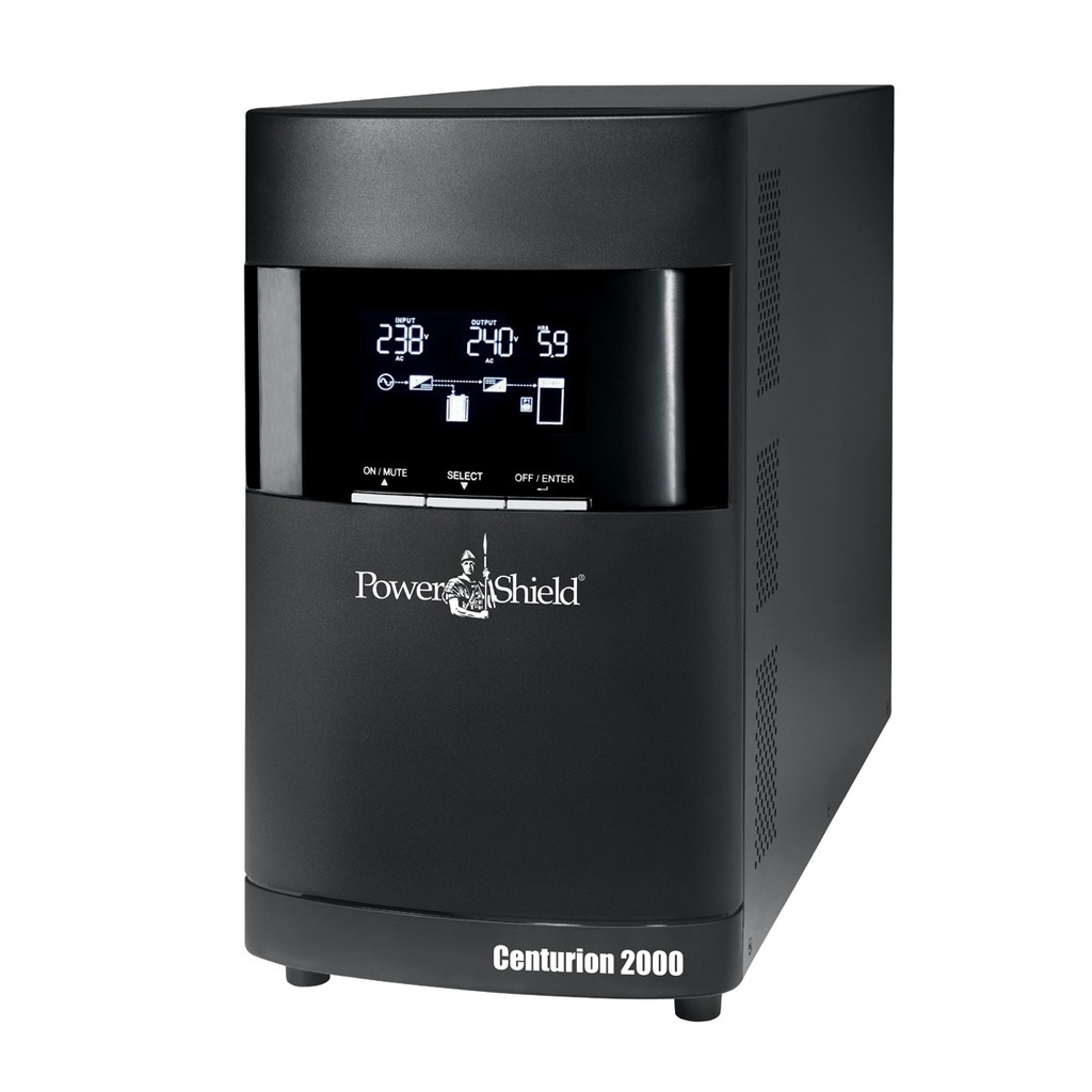 PowerShield Centurion 2000VA Online UPS, 1800W, Tower