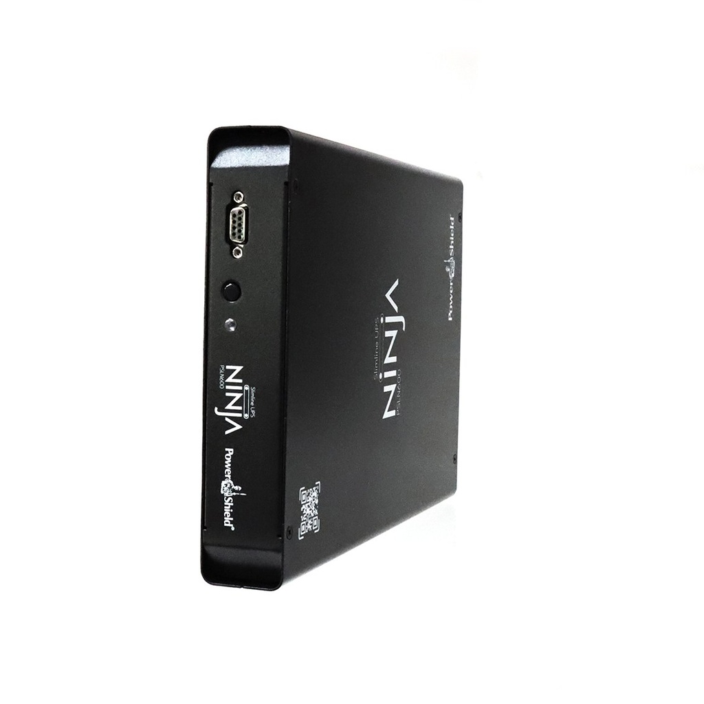 PowerShield Ninja Slimline 600VA LiFePO4 UPS, 360W, 42mm Slim