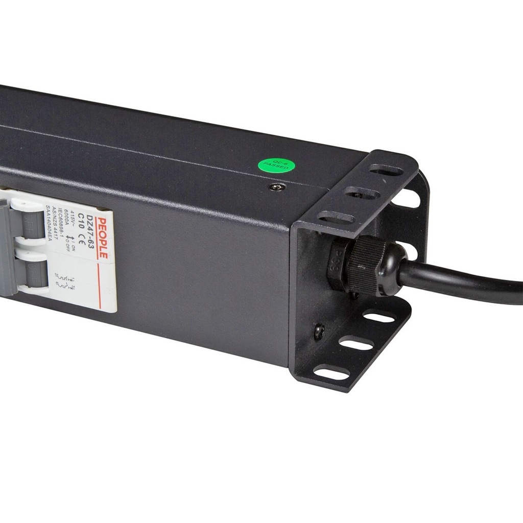 PowerShield 10 Outlet Vertical IEC PDU, 8 x C13 + 2 x C19, C20 Input