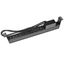 PowerShield 10 Outlet Horizontal IEC PDU, 8 x C13 + 2 x C19, C20 Input