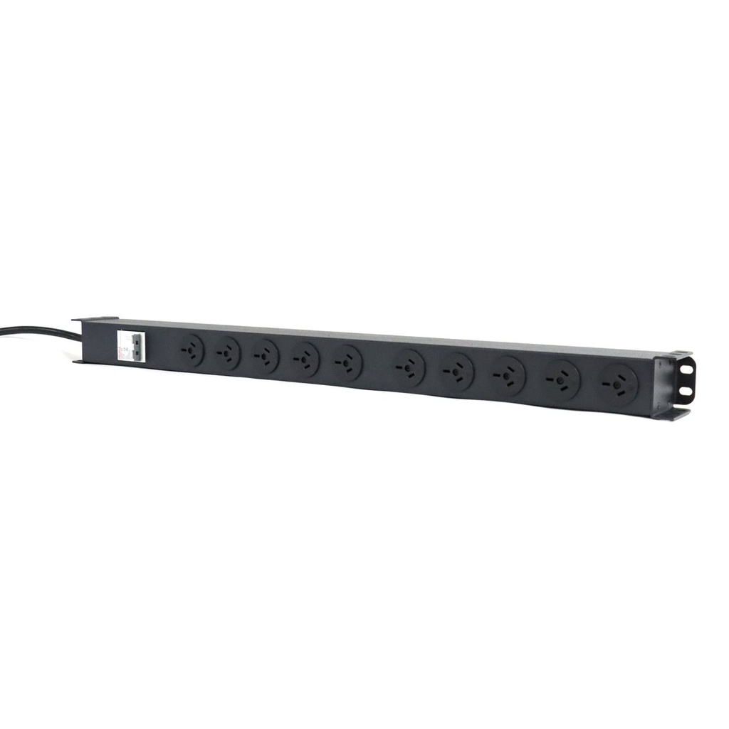 PowerShield 10 Way Vertical PDU, 10 x AU Outlets, 15A Plug