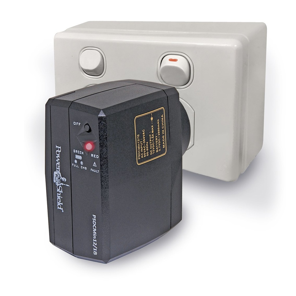 PowerShield DC Mini UPS 12V 18W, Li-ion, for Routers and ONTs