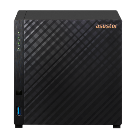 ASUSTOR Drivestor 4 Gen2 AS1204T 4-Bay NAS, Realtek RTD1619B, 1GB RAM, 2.5GbE