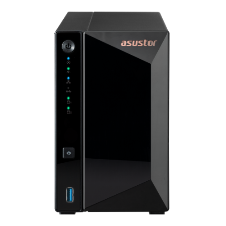 ASUSTOR Drivestor 2 Pro Gen2 AS3302T v2 2-Bay NAS, Realtek RTD1619B, 2GB RAM, 2.5GbE