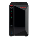 ASUSTOR Nimbustor 2 Gen2 AS5402T 2-Bay NAS, Celeron N5105, 4GB RAM, Dual 2.5GbE, 4x M.2 NVMe