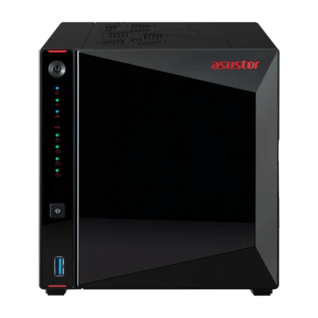 ASUSTOR Nimbustor 4 Gen2 AS5404T 4-Bay NAS with Seagate IronWolf 8TB HDD (ST8000VN004)