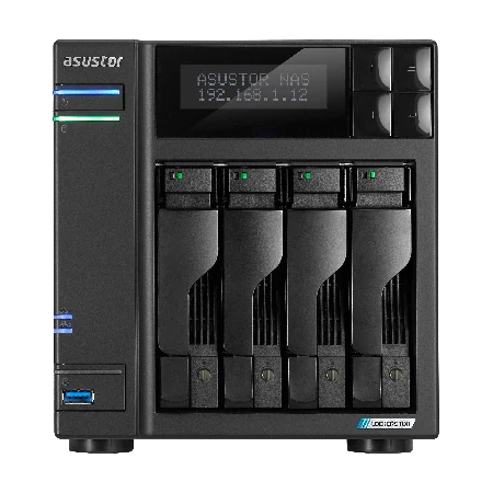 ASUSTOR Lockerstor 4 Gen2+ AS6704T v2 4-Bay NAS with Seagate IronWolf 10TB HDD (ST10000VN000)