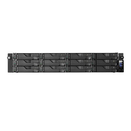 ASUSTOR Lockerstor 12RD AS6512RD 12-Bay NAS with Seagate IronWolf 8TB HDD (ST8000VN002)