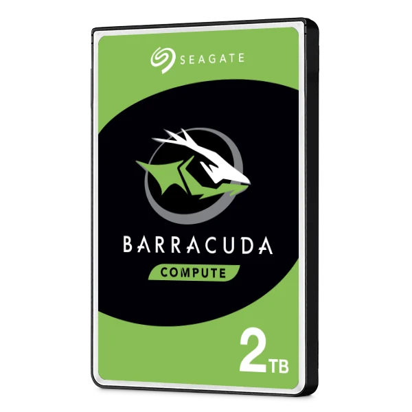 Seagate BarraCuda 2TB Laptop Hard Drive, 2.5" SATA, 7mm, 5400 RPM (ST2000LM015)