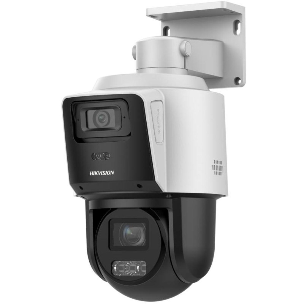 Hikvision DS-2SE3C404MWG-E/14 TandemVu 4 MP + 4 MP Dual-Lens PTZ Network Camera, 4× Optical Zoom, 40 m IR