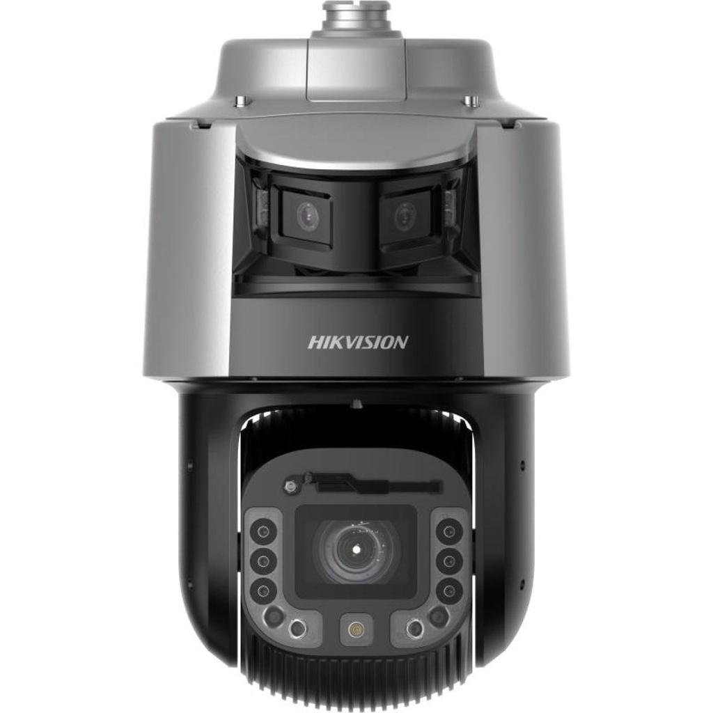 Hikvision DS-2SF8C442MXG1-ELWY/26 TandemVu 8C Panoramic + 4 MP DarkFighter PTZ Camera, 42× Zoom, 300 m IR, Wiper