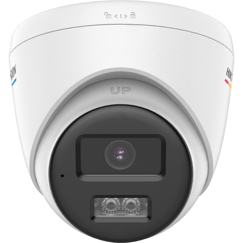 Hikvision DS-2CE72KF3T-LS 3K ColorVu Smart Hybrid Light Turbo HD Turret Camera, 2.8 mm, Built-in Mic