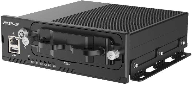 Hikvision AE-MD5043 4-Channel 1080p Mobile DVR for Vehicles, HD-TVI, 2 × 2.5" HDD/SSD, GPS, ADAS/DSM, 9–36 VDC