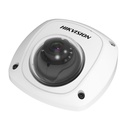 Hikvision AE-VC211T-IRS 1080p TVI Analog Mini Dome Vehicle Camera, 2.8 mm, Smart IR 20 m, Built-in Mic, 9–16 VDC (Not IP/PoE)