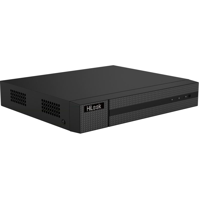 HiLook by Hikvision DVR-204U-M1/T 4-Channel 5 MP Turbo HD DVR, 1 SATA, Motion Detection 2.0, H.265 Pro+
