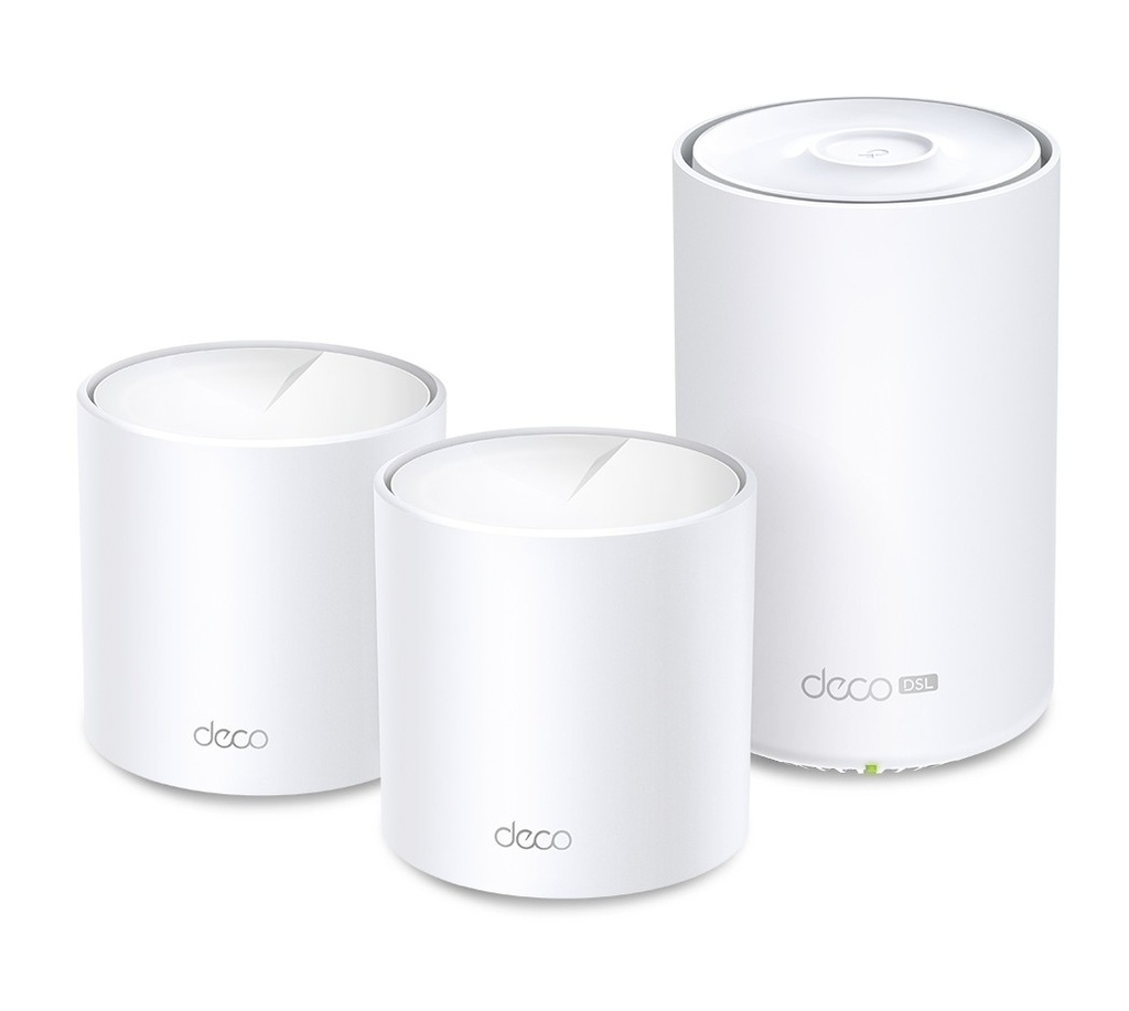 TP-Link Deco X50-DSL(3-pack) AX3000 VDSL Whole Home Mesh Wi-Fi 6 Router