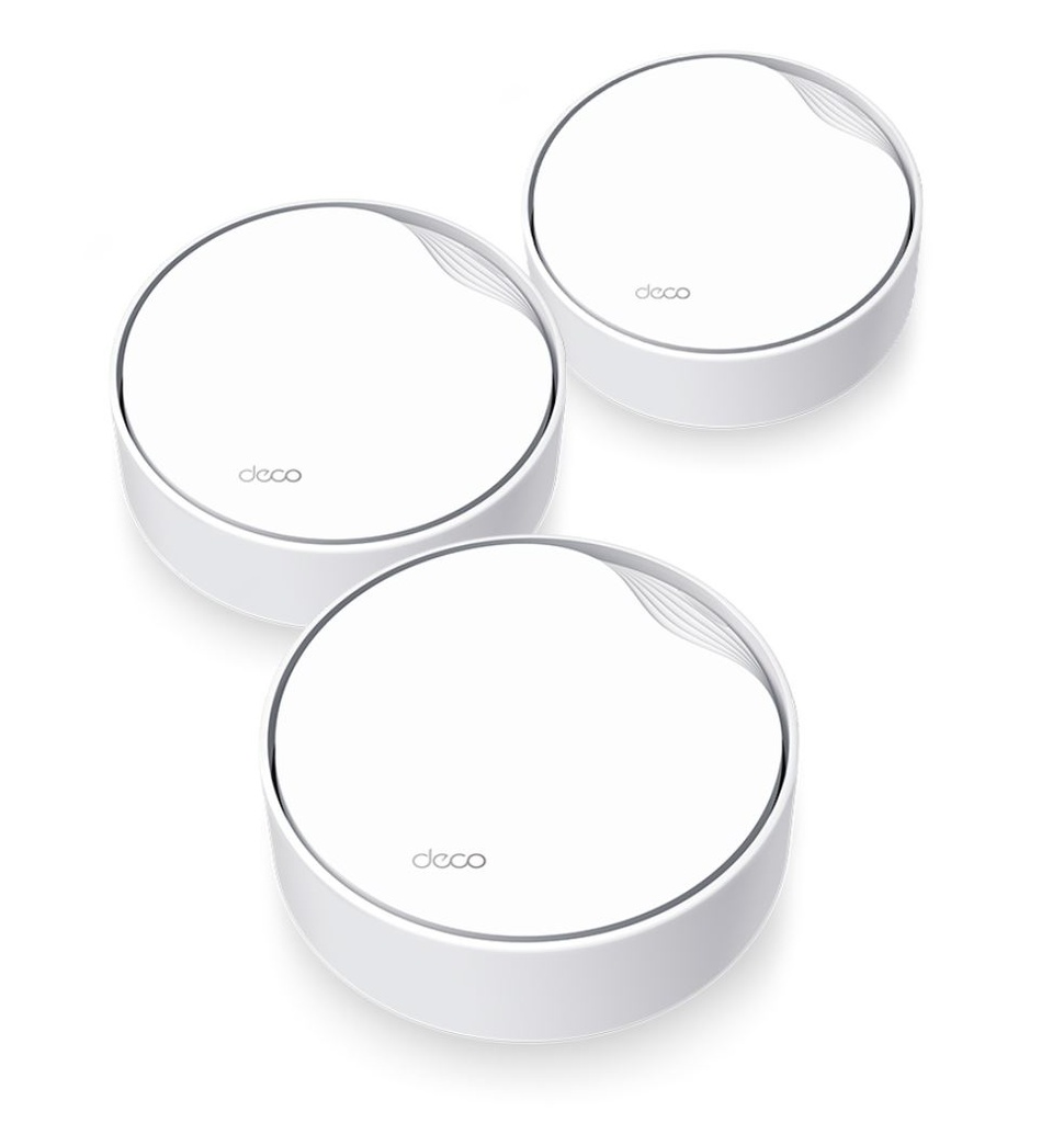 TP-Link Deco X50-PoE(3-pack) AX3000 Whole Home Mesh Wi-Fi 6 System with PoE