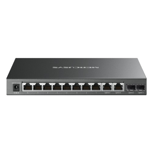 Mercusys MS126CP 24-Port 10/100Mbps + 2-Port Gigabit Rackmount Switch with 24-Port PoE+
