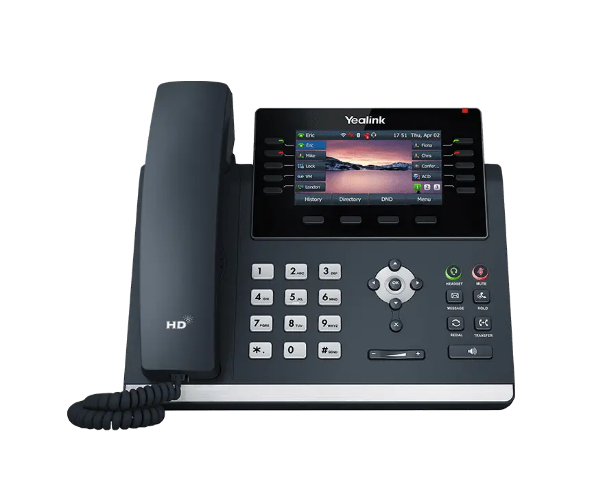 Yealink SIP-T46U IP Phone for Office Workers and Professionals