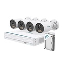 TP-Link Omada B5S4-2T 5MP Bullet PoE Security Camera System with 2TB HDD