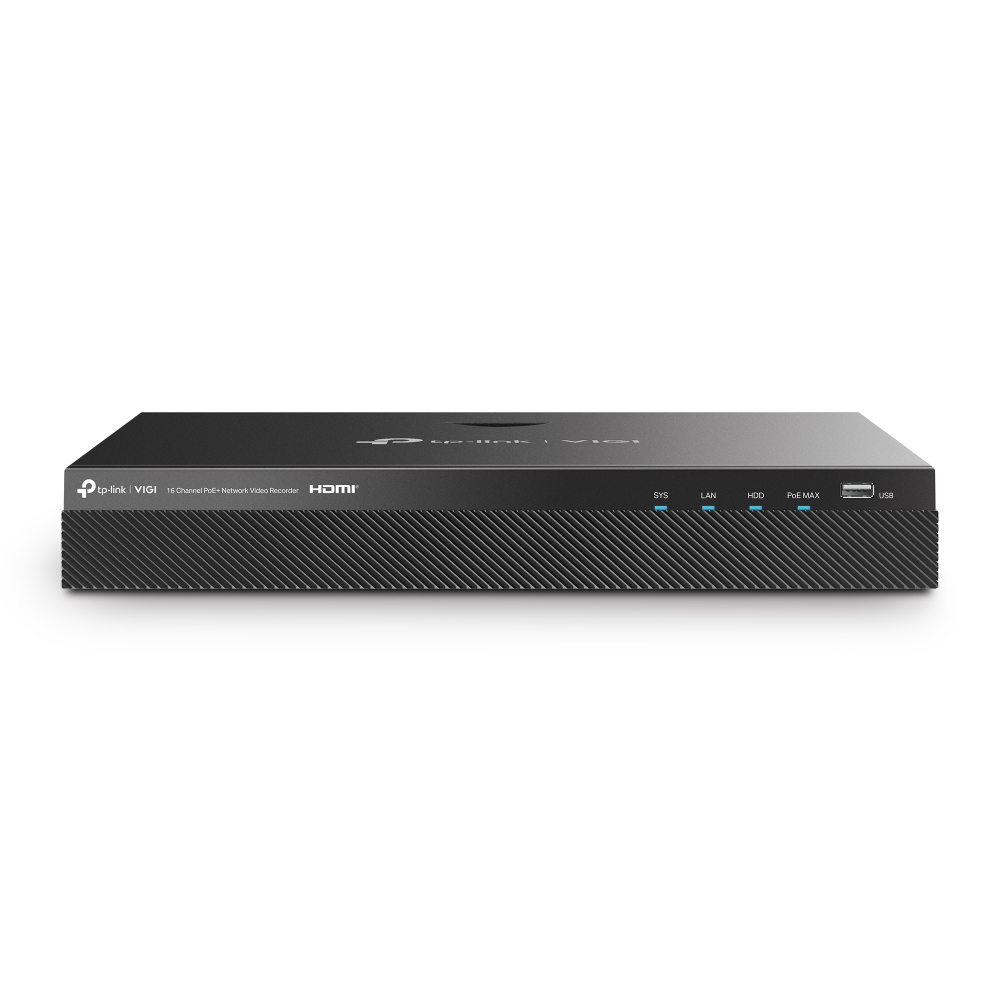 TP-Link VIGI NVR2016H-16MP 16-Channel Network Video Recorder