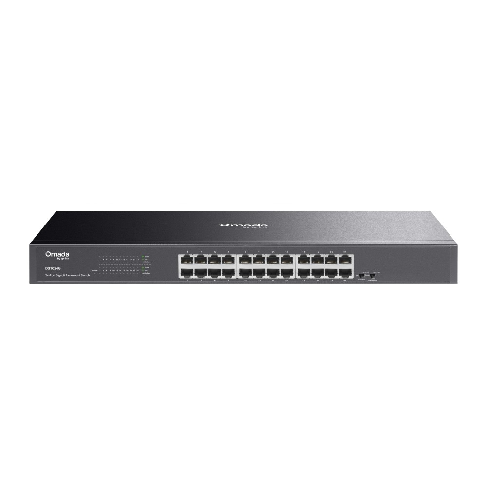 TP-Link DS1024G Omada 24-Port Gigabit Unmanaged Rackmount Switch
