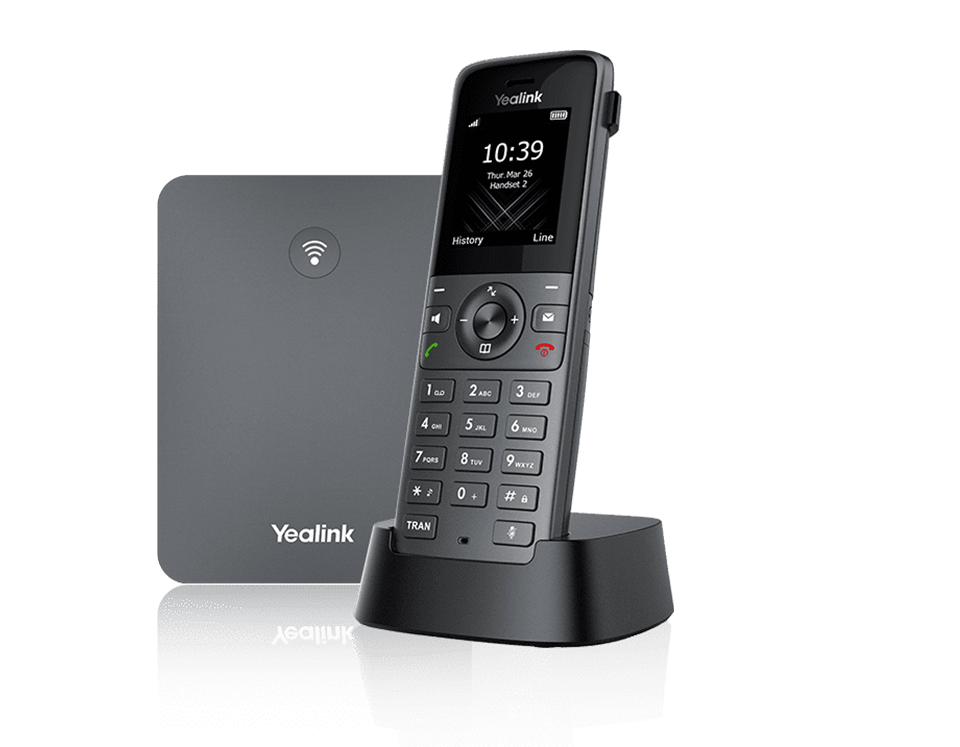 Yealink W73P DECT phone system (base and handset)