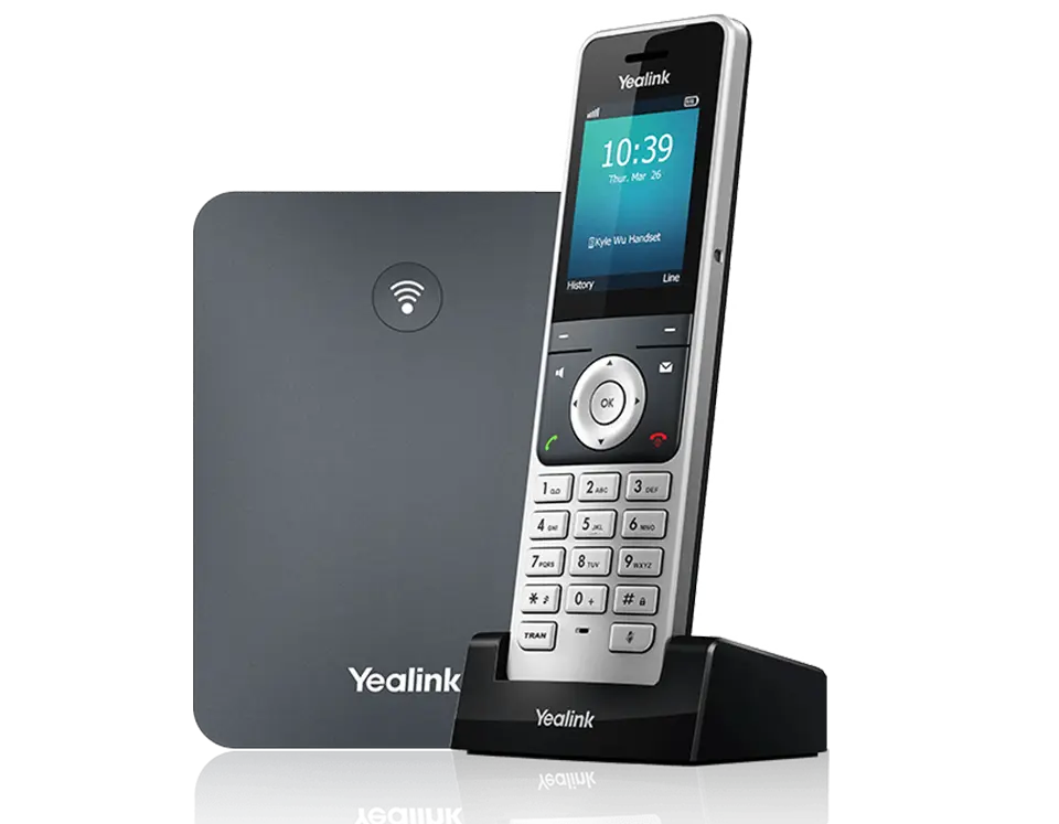 Yealink W76P High Performance Wireless IP Phone System