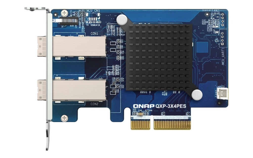 QNAP QXP-3X4PES PCIe Gen3 x4 JBOD Expansion Card, 2-Channel SFF-8644 for TL PCIe JBOD