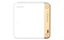 QNAP TS-462-4G 4-Bay Desktop NAS, Intel Celeron N4505 Dual-Core, 4GB, 2.5GbE, 2 x M.2, PCIe Slot, 4K HDMI