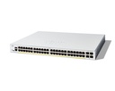 Cisco C1200-48P-4X Catalyst 1200 48-Port Gigabit PoE+ Managed Switch, 375W, 4x 10G SFP+