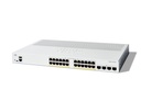 Cisco C1300-24P-4G Catalyst 1300 24-Port Gigabit PoE+ Managed Switch, 195W, 4x SFP