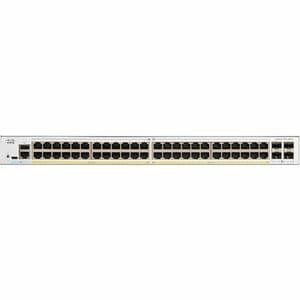 Cisco C1300-48P-4X Catalyst 1300 48-Port Gigabit PoE+ Managed Switch, 375W, 4x 10G SFP+