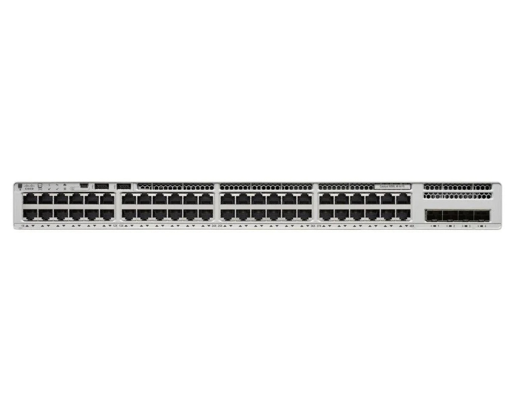 Cisco C9200-48PL-A Catalyst 9200 48-Port Partial PoE+ Switch, Modular Uplinks, Network Advantage