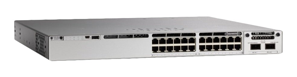 Cisco C9300-24UX-E Catalyst 9300 24-Port 10G mGig UPOE Switch, Modular Uplinks, Network Essentials