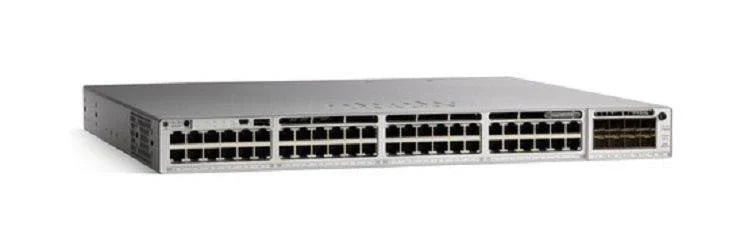 Cisco C9300-48UXM-A Catalyst 9300 48-Port mGig UPOE (12x 10G, 36x 2.5G) Switch, Modular Uplinks, Network Advantage