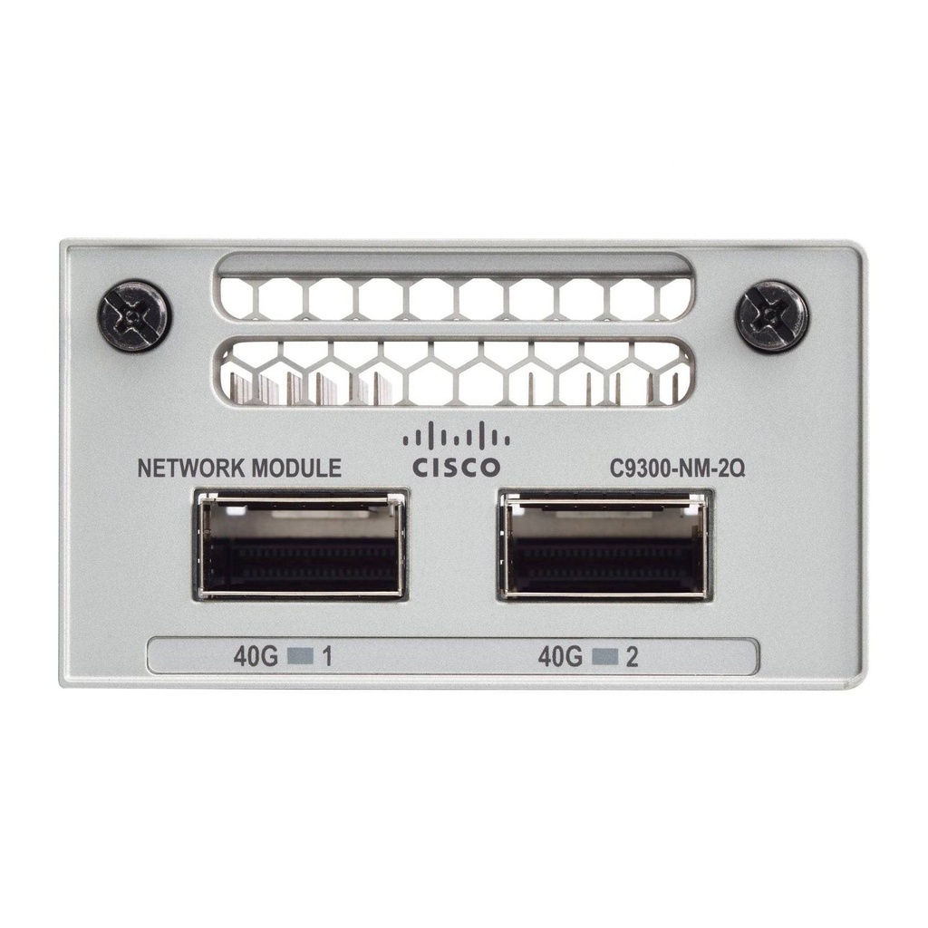 Cisco C9300-NM-2Q Catalyst 9300 2x 40G QSFP Uplink Network Module