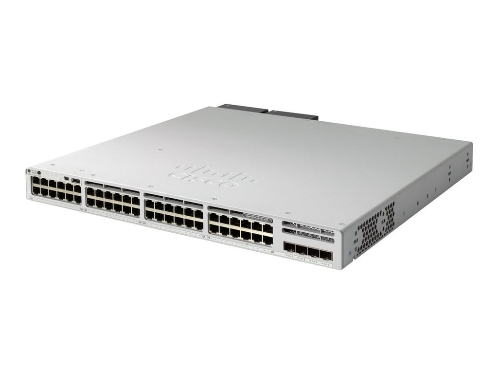 Cisco C9300L-48PF-4G-E Catalyst 9300L 48-Port Full PoE+ Switch, 4x 1G SFP Uplinks, Network Essentials