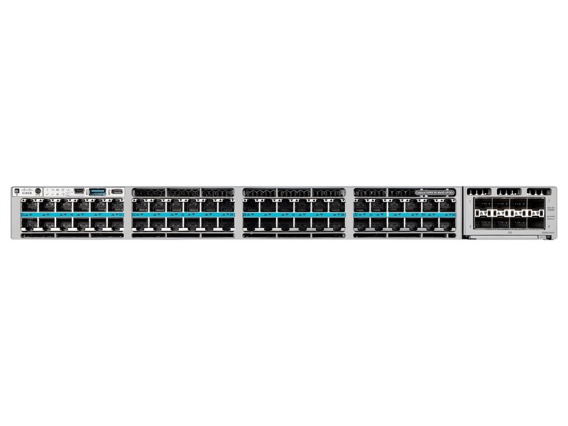 Cisco C9300X-48HX-E Catalyst 9300X 48-Port 10G mGig UPOE+ Switch, Modular Uplinks, Network Essentials