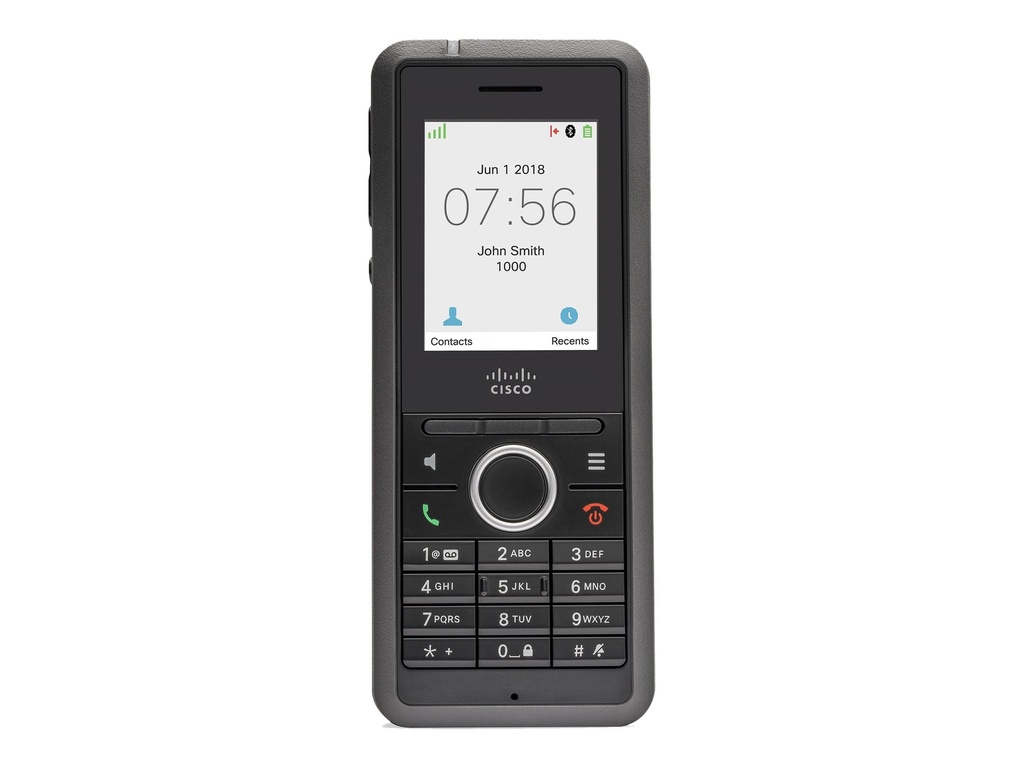 Cisco CP-6825-3PC-AU-K9= IP DECT 6825 Handset, MPP, Colour Display, Bluetooth LE, Australian Power Adapter