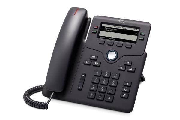 Cisco CP-6851-3PCC-K9= IP Phone 6851 Multiplatform, 4 Lines, Gigabit, PoE Class 2