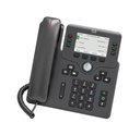 Cisco CP-6871-3PCC-K9= IP Phone 6871 MPP, 480 x 272 Colour Display, 6 Lines, USB Headset Port, Gigabit