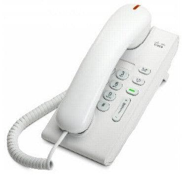 Cisco CP-6901-W-K9= Unified IP Phone 6901, Single Line, PoE, White, Standard Handset