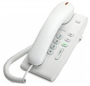 Cisco CP-6901-W-K9= Unified IP Phone 6901, Single Line, PoE, White, Standard Handset