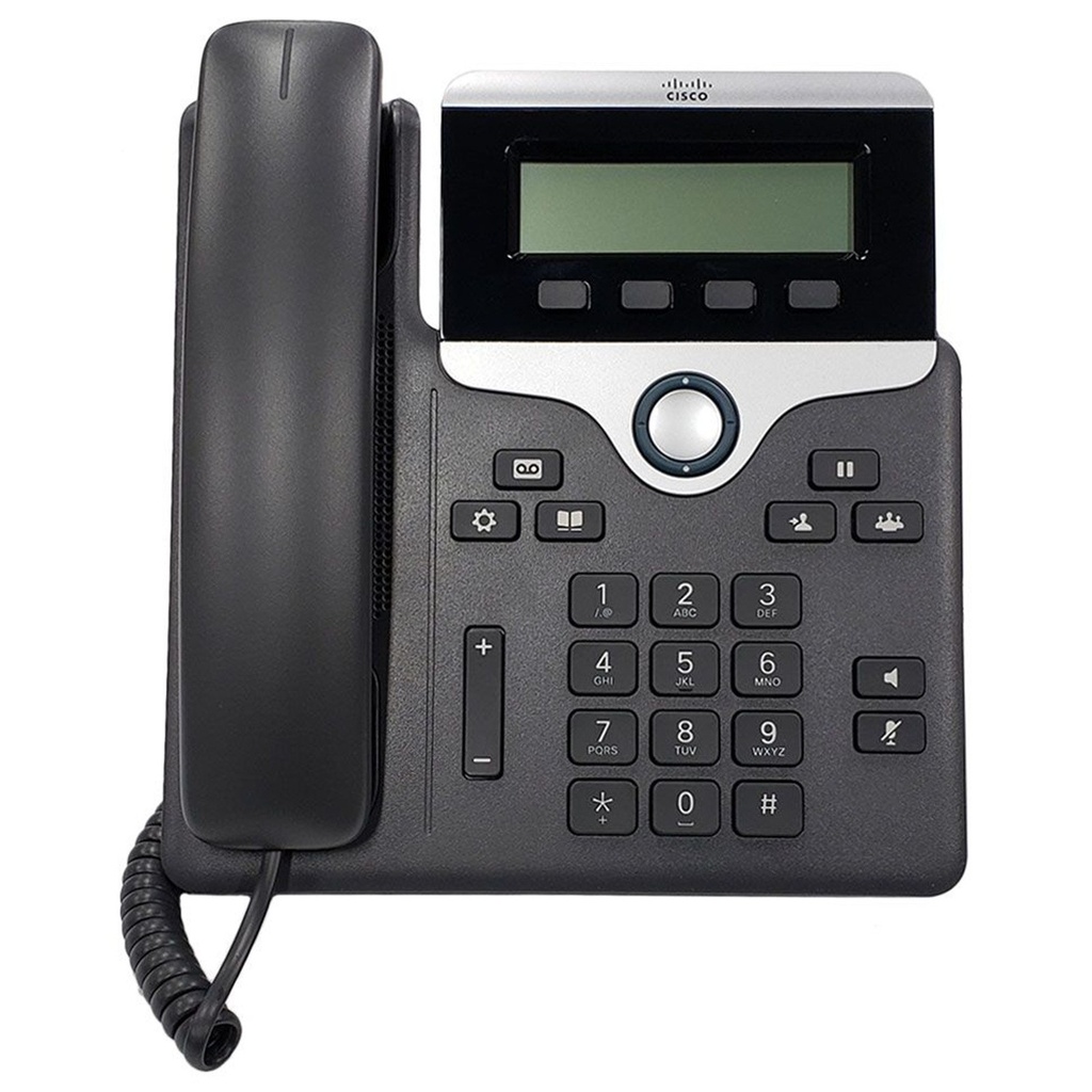 Cisco CP-7811-K9= IP Phone 7811, 1 Line, Greyscale Display, PoE, Charcoal